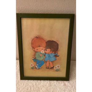 Vintage Framed Color Prints by J. Hand 1960’s or 1970’s